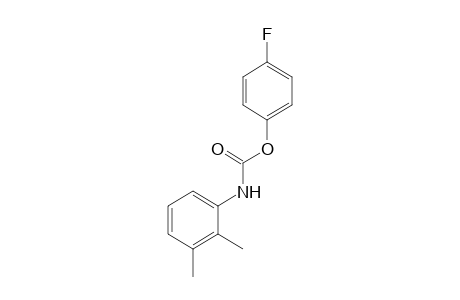 2,3-dimethylcarbanilic acid, p-fluorophenyl ester