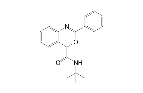 N-(tert-Butyl)-2-phenyl-4H-3,1-benzoxazine-4-carboxamide