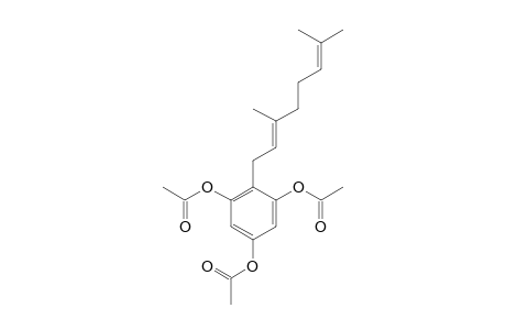 (E)-2-(3,7-DIMETHYLOCTA-2,6-DIENYL)-BENZENE-1,3,5-TRIYL-TRIACETATE