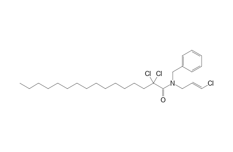 N-Benzyl-N-(3-chloro-2-propenyl)-2,2-dichlorohexadecanamide