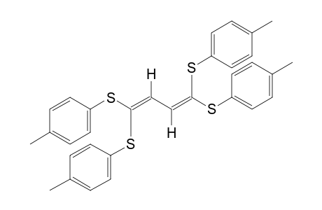 1,1,4,4-tetrakis(p-tolylthio)-1,3-butadiene