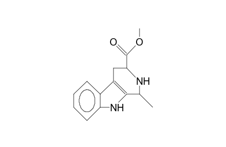 1H-Pyrido[3,4-b]indole-3-carboxylic acid, 2,3,4,9-tetrahydro-1-methyl-, methyl ester