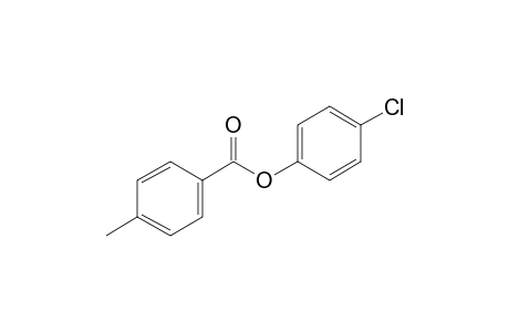p-Toluic acid, 4-chlorophenyl ester
