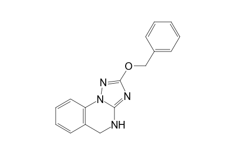 4,5-Dihydro-2-benzyloxy[1,2,4]triazolo[1,5-a]quinazoline