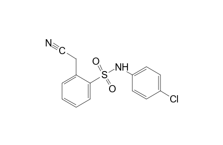 4'-chloro-α-cyano-o-toluenesulfonanilide