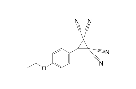 3-(p-ethoxyphenyl)-1,1,2,2-cyclopropanetetracarbonitrile