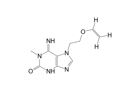 1-methyl-7-[2-(vinyloxy)ethyl]isoguanine