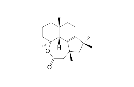 [3AR-(3A-ALPHA,6A-BETA,10A-BETA,10B-BETA)]-3A,6A,8,8,10A-PENTAMETHYL-1,2,3,3A,6,6A,7,8,9,10,10A,10B-DODECAHYDRO-5H-INDENO-[1,7,6-DEF]-[1]-BENZOXEPIN-5-ONE;COMP