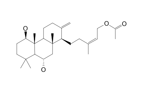 (17Z)-19-Acetoxycheilantha-13(24),17-dien-1.beta.,6.alpha.-diol