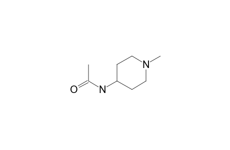 1-Methyl-4-piperidinamine, N-acetyl-