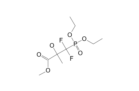 METHYL-[3,3-DIFLUORO-3-(DIETHOXYPHOSPHINOYL)-2-HYDROXY-2-METHYL]-PROPIONATE