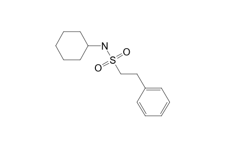 N-cyclohexyl-2-phenyl-ethanesulfonamide