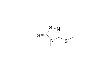 3-(methylthio)-1,2,4-thiadiazole-5(4H)-thione