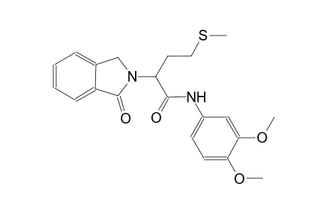 1H-isoindole-2-acetamide, N-(3,4-dimethoxyphenyl)-2,3-dihydro-alpha-[2-(methylthio)ethyl]-1-oxo-