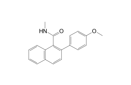 2-(4-Methoxyphenyl)-N-methyl-1-naphthamide