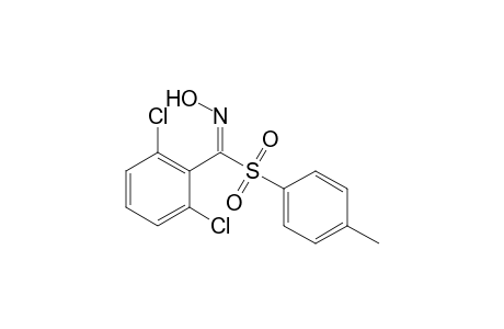 Benzenemethanimine, 2,6-dichloro-N-hydroxy-alpha-[(4-methylphenyl)sulfonyl]-