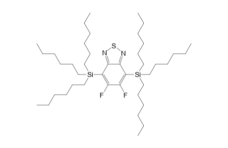 4,7-Bis(trihexylsilyl)-5,6-difluoro-2,1,3-benzothiadiazole