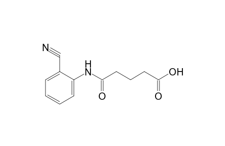 5-(2-Cyanoanilino)-5-oxopentanoic acid