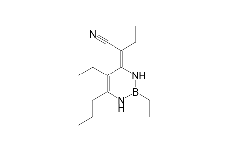 6-(1-CYANOPROPYLIDENE)-2,5-DIMETHYL-1,2,3,4-TETRAHYDRO-6-PROPYL-1,3,2-DIAZABORINE