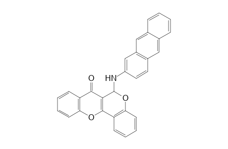 6-(anthracen-2-ylamino)chromeno[4,3-b]chromen-7(6H)-one