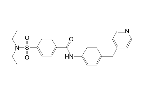 4-Diethylsulfamoyl-N-(4-pyridin-4-ylmethyl-phenyl)-benzamide