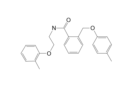 Benzamide, N-(2-o-tolyloxyethyl)-2-(p-tolyloxymethyl)-