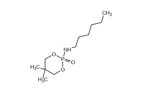 PHOSPHORAMIDIC ACID, HEXYL-, CYCLIC 2,2-DIMETHYLTRIMETHYLENE ESTER