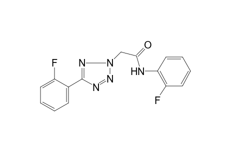 N-(2-Fluorophenyl)-2-[5-(2-fluorophenyl)-2H-tetraazol-2-yl]acetamide