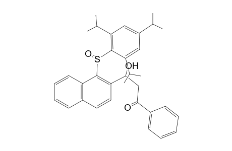 (Rs*,R*)-3-Hydroxy-1-phenyl-3-[1-[(2,4,6-triisopropylphenyl)sulfinyl]-2-naphthyl]-1-propanone