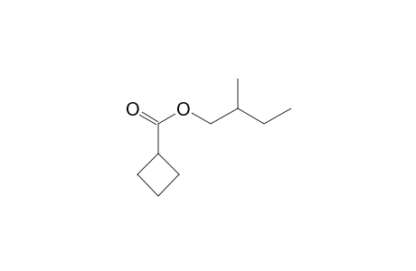 Cyclobutanecarboxylic acid, 2-methylbutyl ester