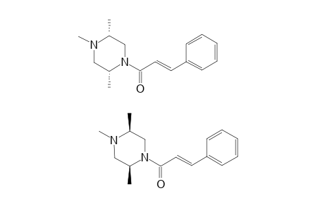 NIGERAZINE-A;(R,R)/(S,S)-N-METHYL-(CIS)-2,5-DIMETHYL-N'-CINNAMOYL-PIPERAZINE