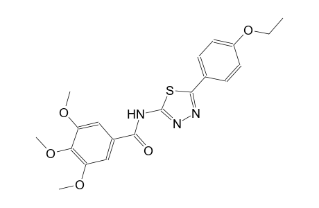 N-[5-(4-ethoxyphenyl)-1,3,4-thiadiazol-2-yl]-3,4,5-trimethoxybenzamide