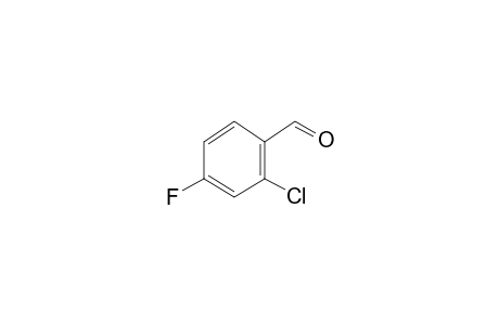 2-Chloro-4-fluorobenzaldehyde