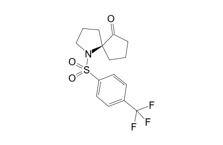 (S)-1-(4-(trifluoromethyl)phenylsulfonyl)-1-azaspiro[4.4]nonan-6-one