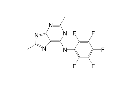 (2,8-dimethyl-7H-purin-6-yl)-(2,3,4,5,6-pentafluorophenyl)amine