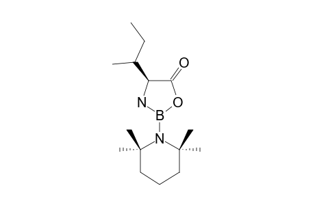 (4S)-4-SEC.-BUTYL-2-(2,2,6,6-TETRAMETHYLPIPERIDINO)-1,3,2-OXAZABOROLIDIN-5-ONE