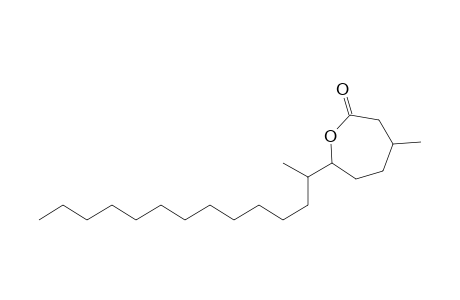 6-(1-Methyltridecyl)-3-methylcaprolactone