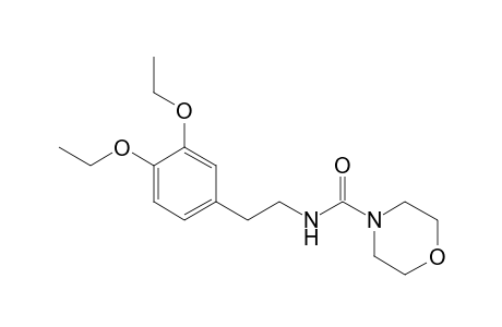 Morpholine-4-carboxylic acid [2-(3,4-diethoxyphenyl)ethyl]amide