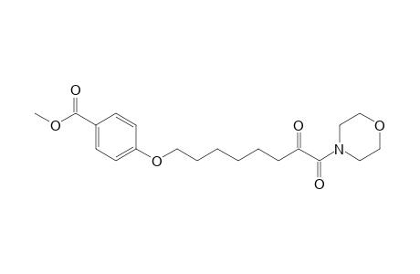 Methyl 4-((8-morpholino-7,8-dioxooctyl)oxy)benzoate