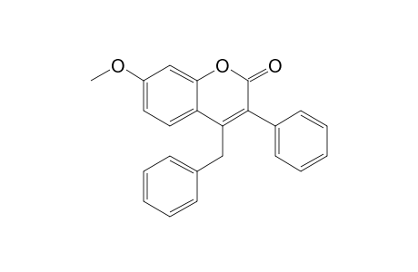 4-Benzyl-7-methoxy-3-phenylcoumarin