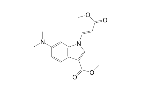 6-(Dimethylamino)-1-[2-(methoxycarbonyl)vinyl]-1H-indole-3-carboxylic Acid Methyl Ester
