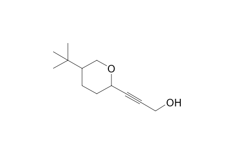 2-(3-Hydroxypropynyl)-5-tert-butyltetrahydropyran isomer