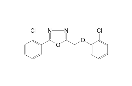 2-[(o-chlorophenoxy)methyl]-5-(o-chlorophenyl)-1,3,4-oxadiazole