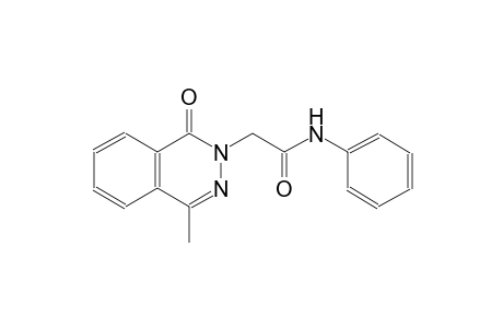 2-(4-methyl-1-oxo-2(1H)-phthalazinyl)-N-phenylacetamide