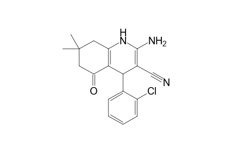 2-Amino-4-(2-chlorophenyl)-5-keto-7,7-dimethyl-1,4,6,8-tetrahydroquinoline-3-carbonitrile