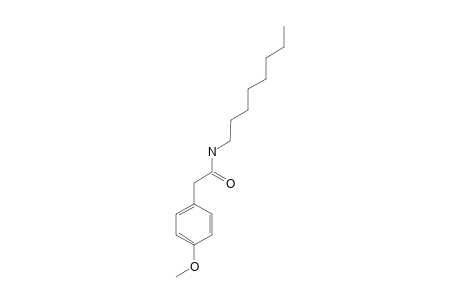 N-Normal-octyl-(4-methoxyphenyl)-acetamide