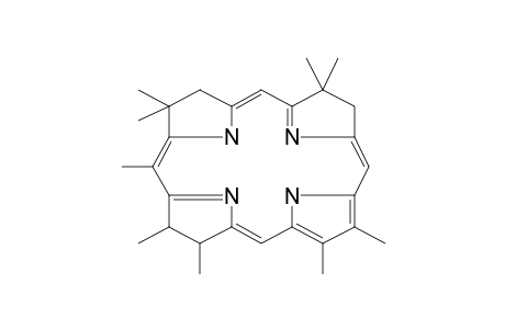 21H,23H-Porphine, 2,3,7,8,17,18-hexahydro-2,2,7,7,12,13,17,18,20-nonamethyl-, trans-