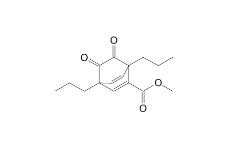 2,3-Diketo-1,4-dipropyl-bicyclo[2.2.2]octa-5,7-diene-5-carboxylic acid methyl ester