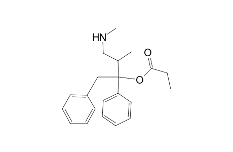 1-Benzyl-2-methyl-3-(methylamino)-1-phenylpropyl propionate