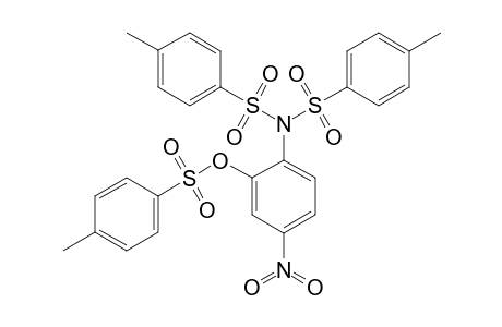 N-(2-hydroxy-4-nitrophenyl)di-p-toluenesulfonamide, p-toluenesulfonate